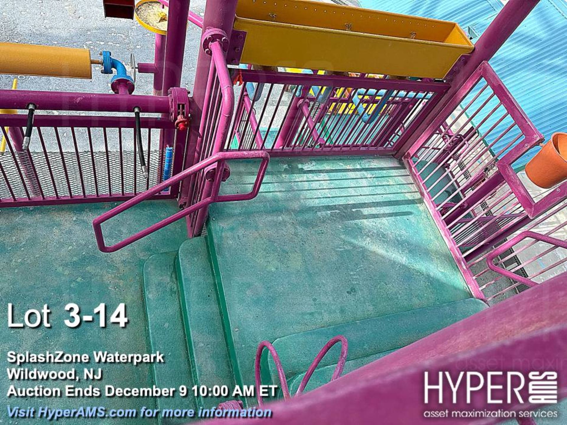 SCS Interactive Discovery Island stand-alone attraction with 1000 gallon dump-bucket, water cannons, - Image 14 of 19