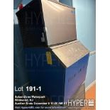 Manitowoc KDT0400W-161 Ice Maker Machine, 1000 lbs Production, Serial 1120863701 with storage bin