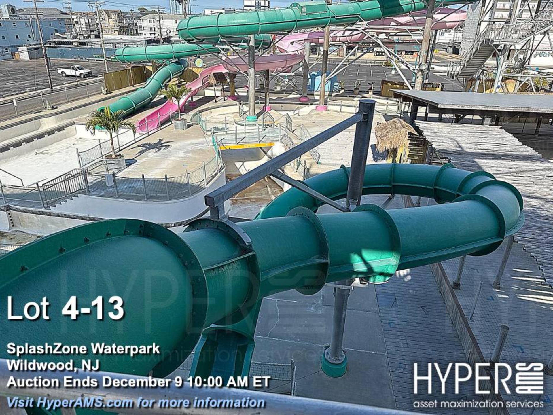 WhiteWater West Industries Slide attraction with (6) slides including "B" and "C" towers, bridges, w - Image 13 of 60