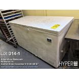 Kelvinator Commercial Chest Freezer, 19.4 cu ft, Manual Defrost