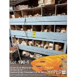 Lot of PVC Pipe Fittings Assortment, Various Types, White