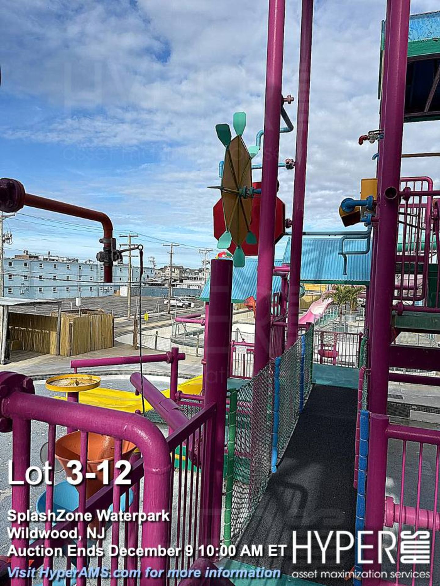 SCS Interactive Discovery Island stand-alone attraction with 1000 gallon dump-bucket, water cannons, - Image 12 of 19