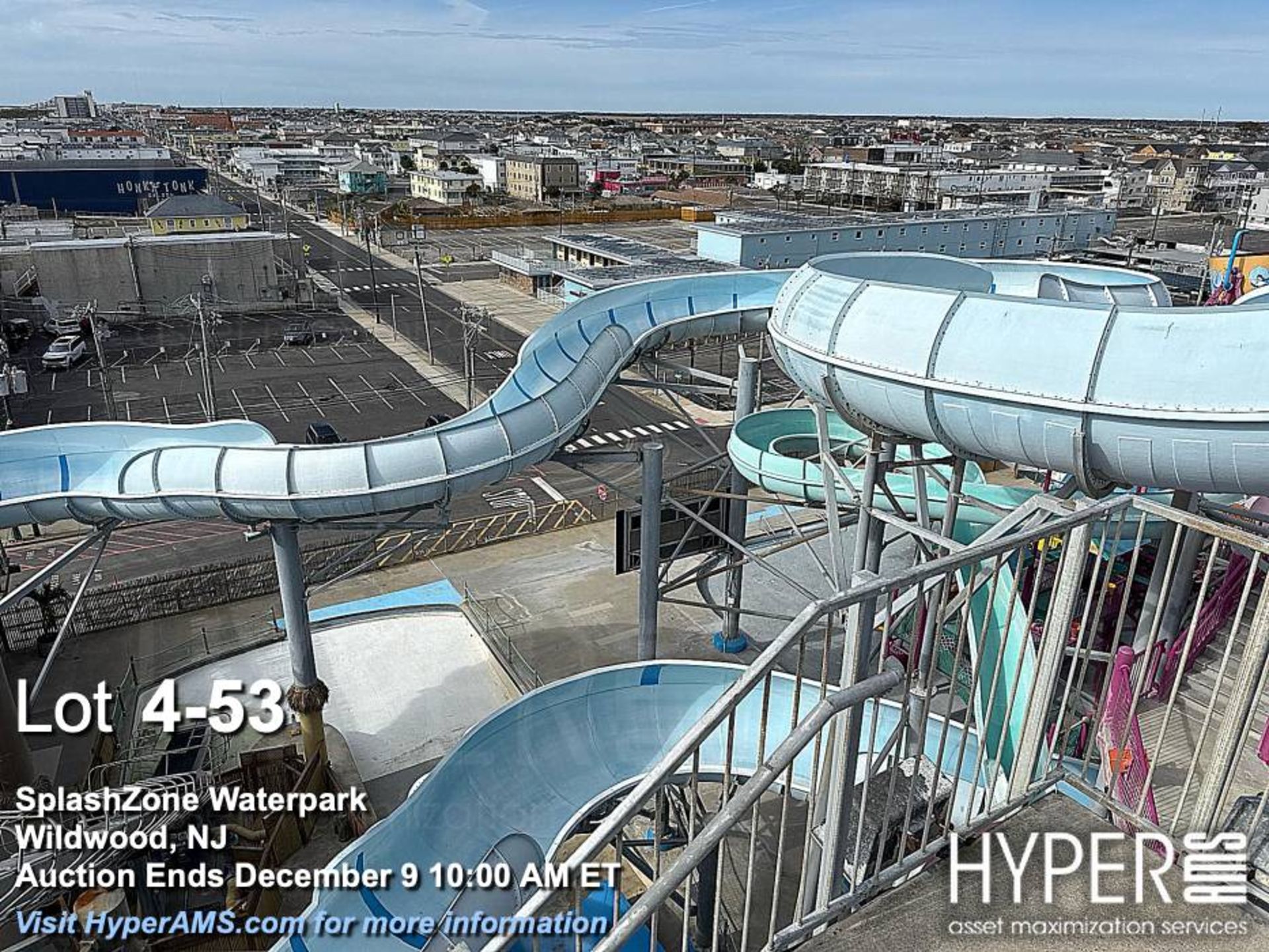 WhiteWater West Industries Slide attraction with (6) slides including "B" and "C" towers, bridges, w - Image 53 of 60