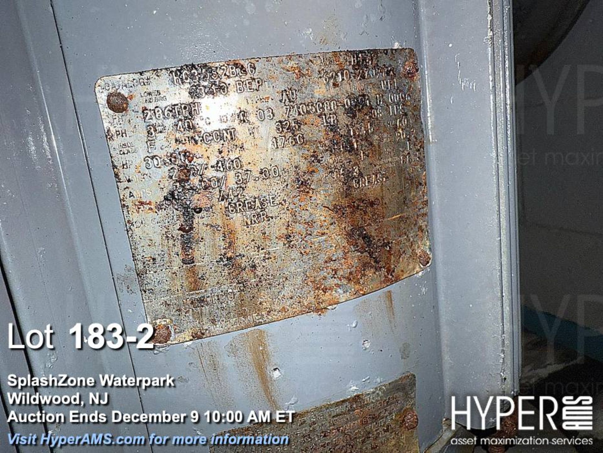 Industrial Electric Motor, 25 HP Type: Electric Motor, 230/460V, 1750 RPM, 3-phase - Image 2 of 2