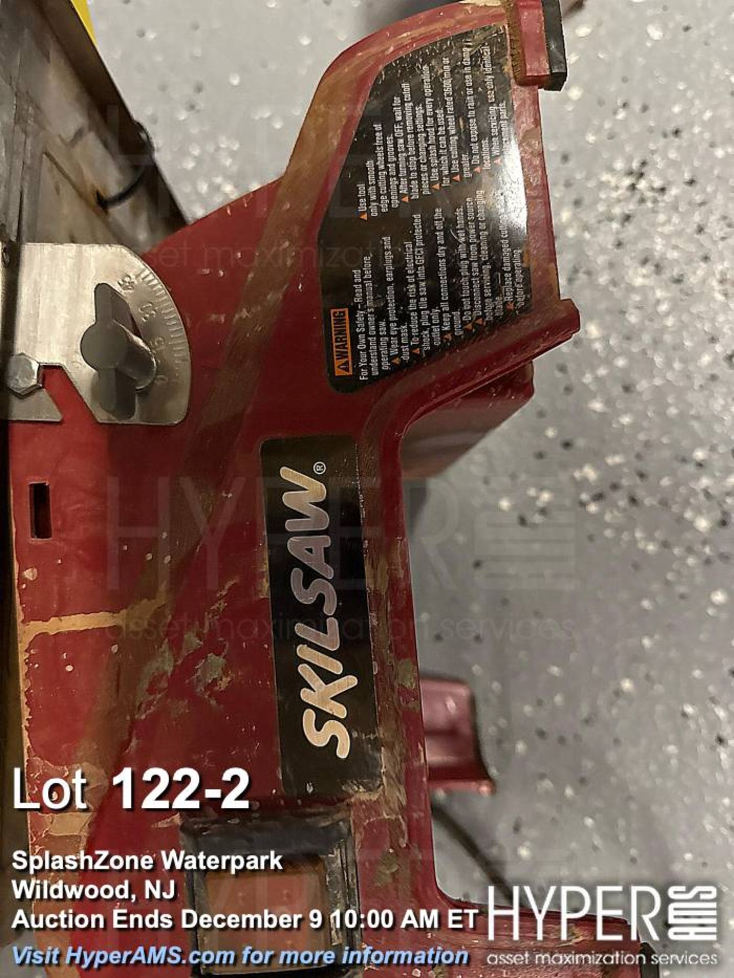 Skilsaw 3540 Tile Saw, 7-Inch Blade, 4.2A, 120V - Image 2 of 3