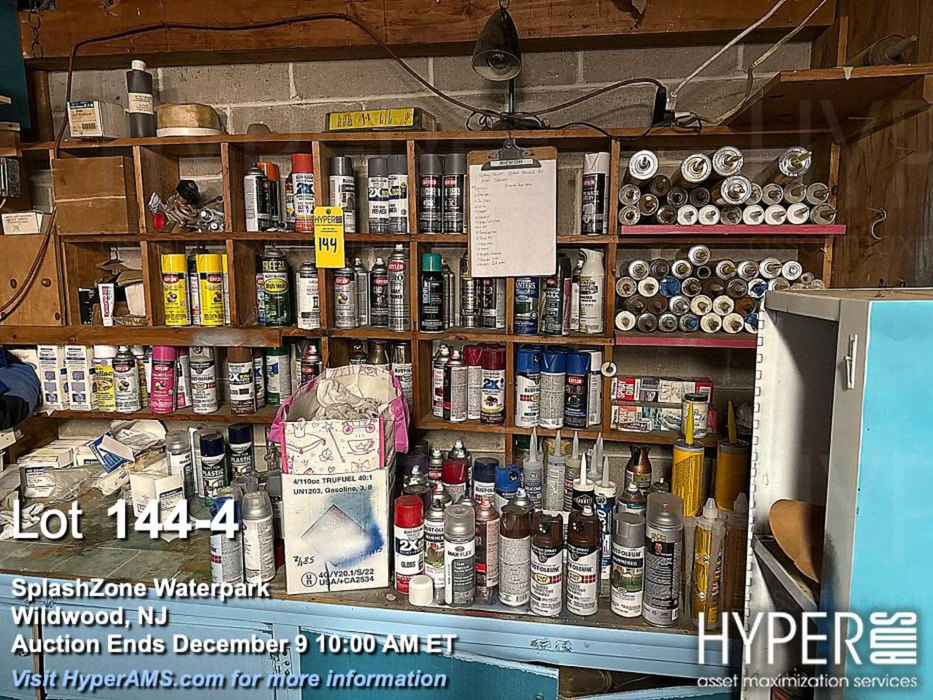 large lot of paint products including Sherwin-Williams SuperPaint Pro, Various Colors & Sizes, Inter - Image 4 of 6