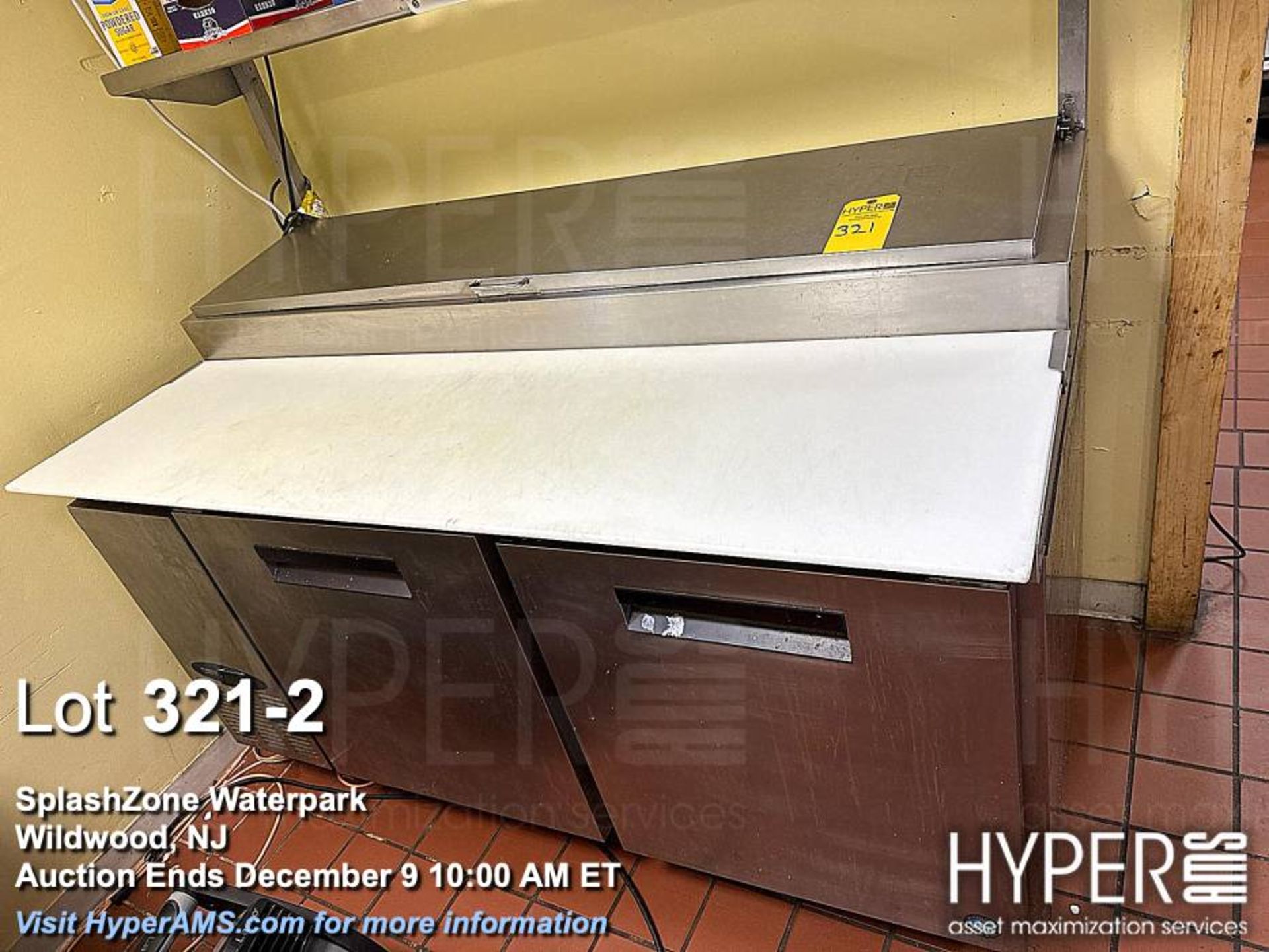 Hoshizaki CPT67 Commercial Refrigerator Prep Table, 67" Width, Serial: G50544D - Image 2 of 5