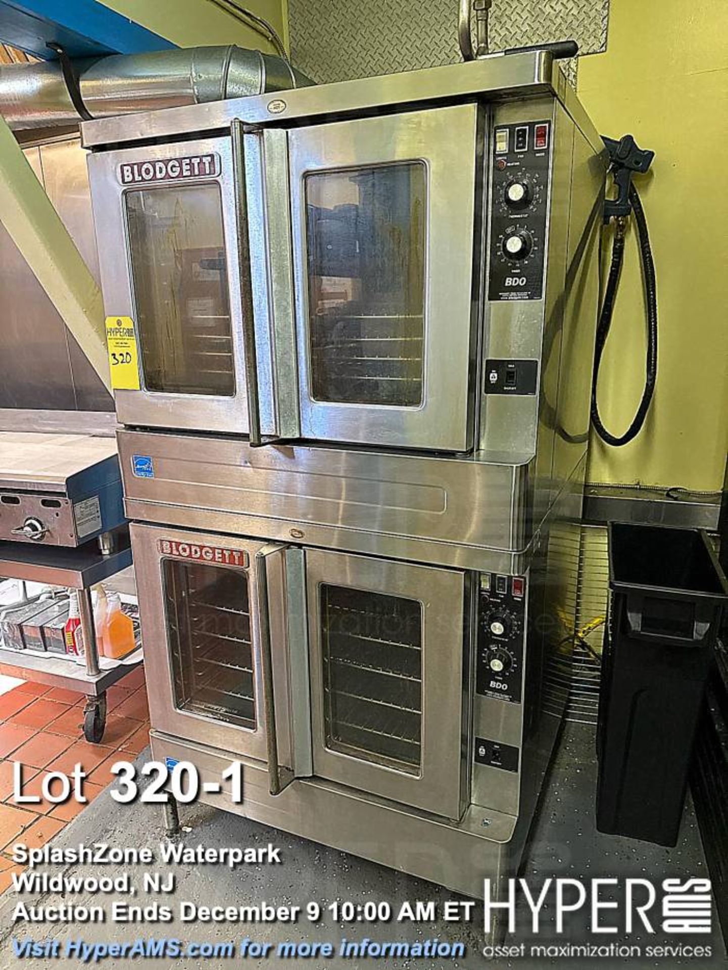 Blodgett BDO-100-G-ES Commercial Gas Convection Oven, Double Stack