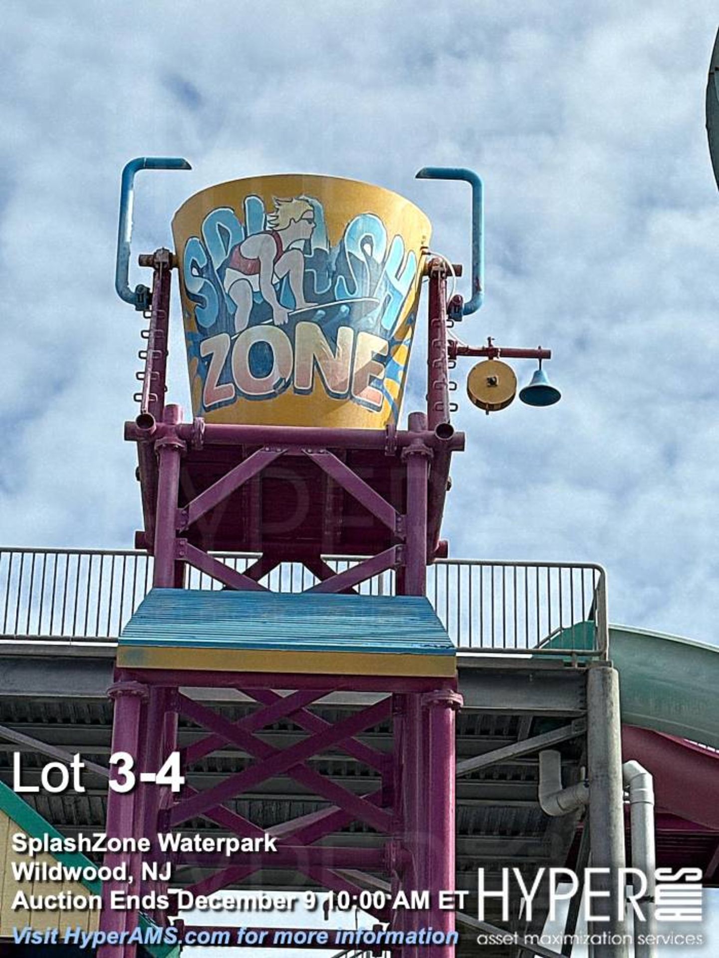 SCS Interactive Discovery Island stand-alone attraction with 1000 gallon dump-bucket, water cannons, - Image 4 of 19