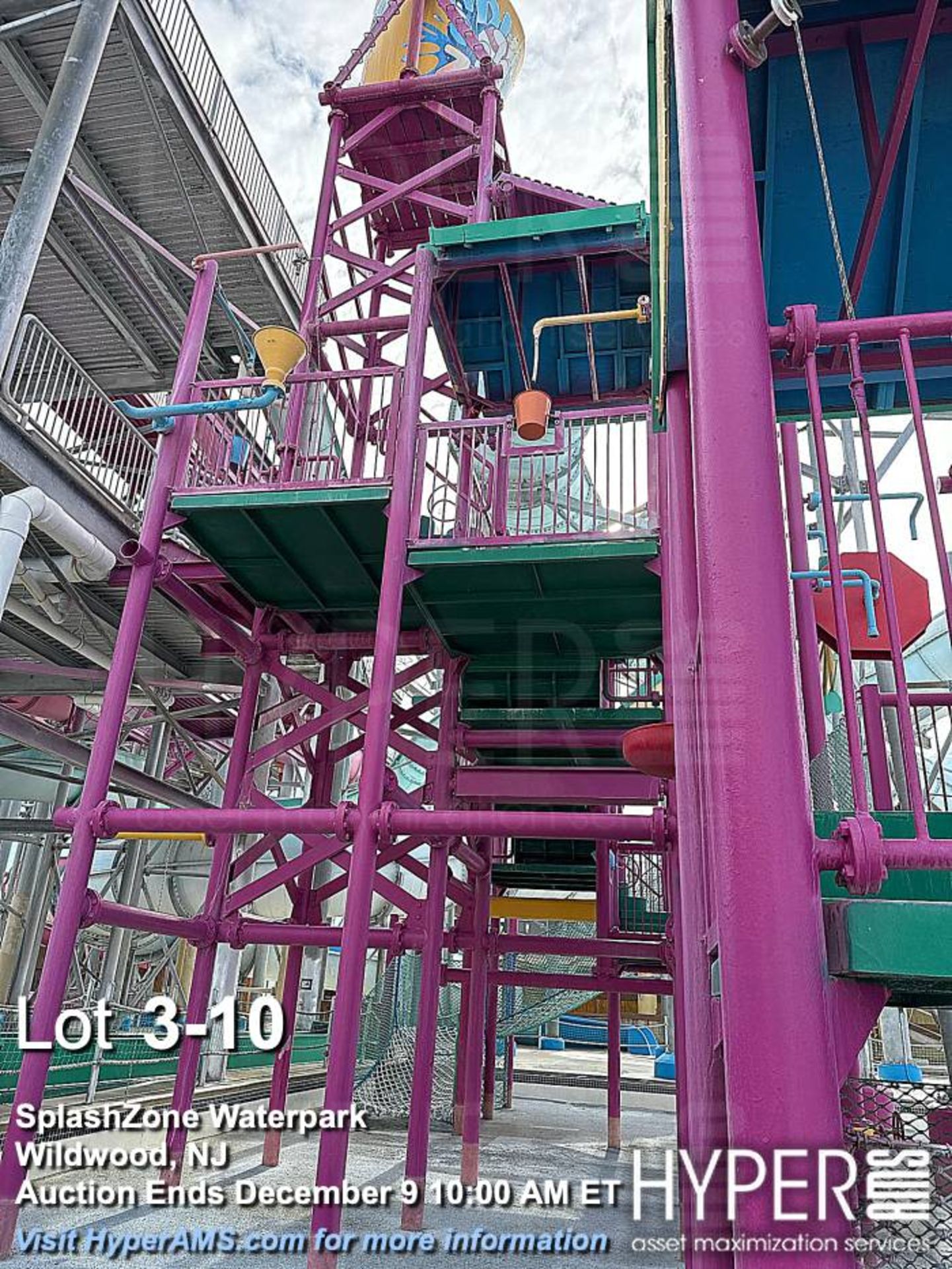 SCS Interactive Discovery Island stand-alone attraction with 1000 gallon dump-bucket, water cannons, - Image 10 of 19