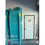 Lot of (25) Stackable Outdoor Plastic Adirondack Chairs