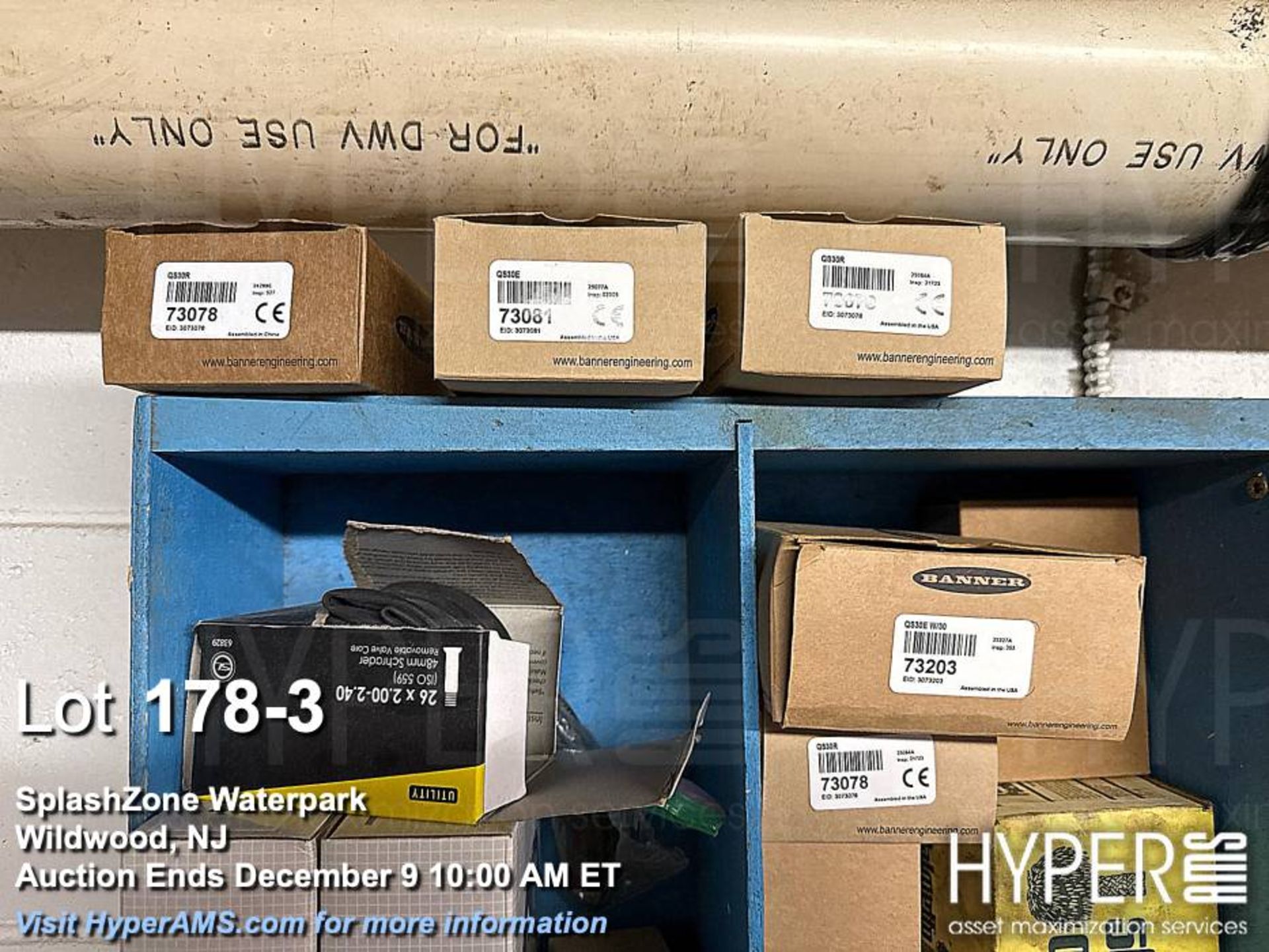 Lot Banner Engineering QS18VN6LV Photoelectric Sensor, CE Certified - Image 3 of 3