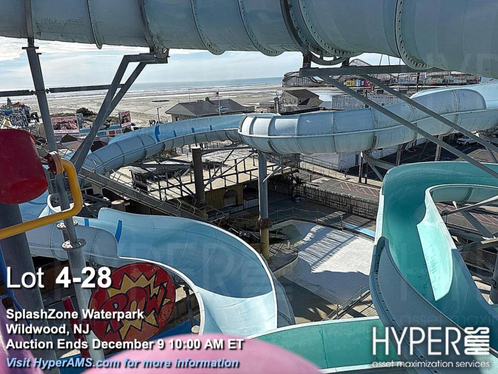 WhiteWater West Industries Slide attraction with (6) slides including "B" and "C" towers, bridges, w - Image 28 of 60