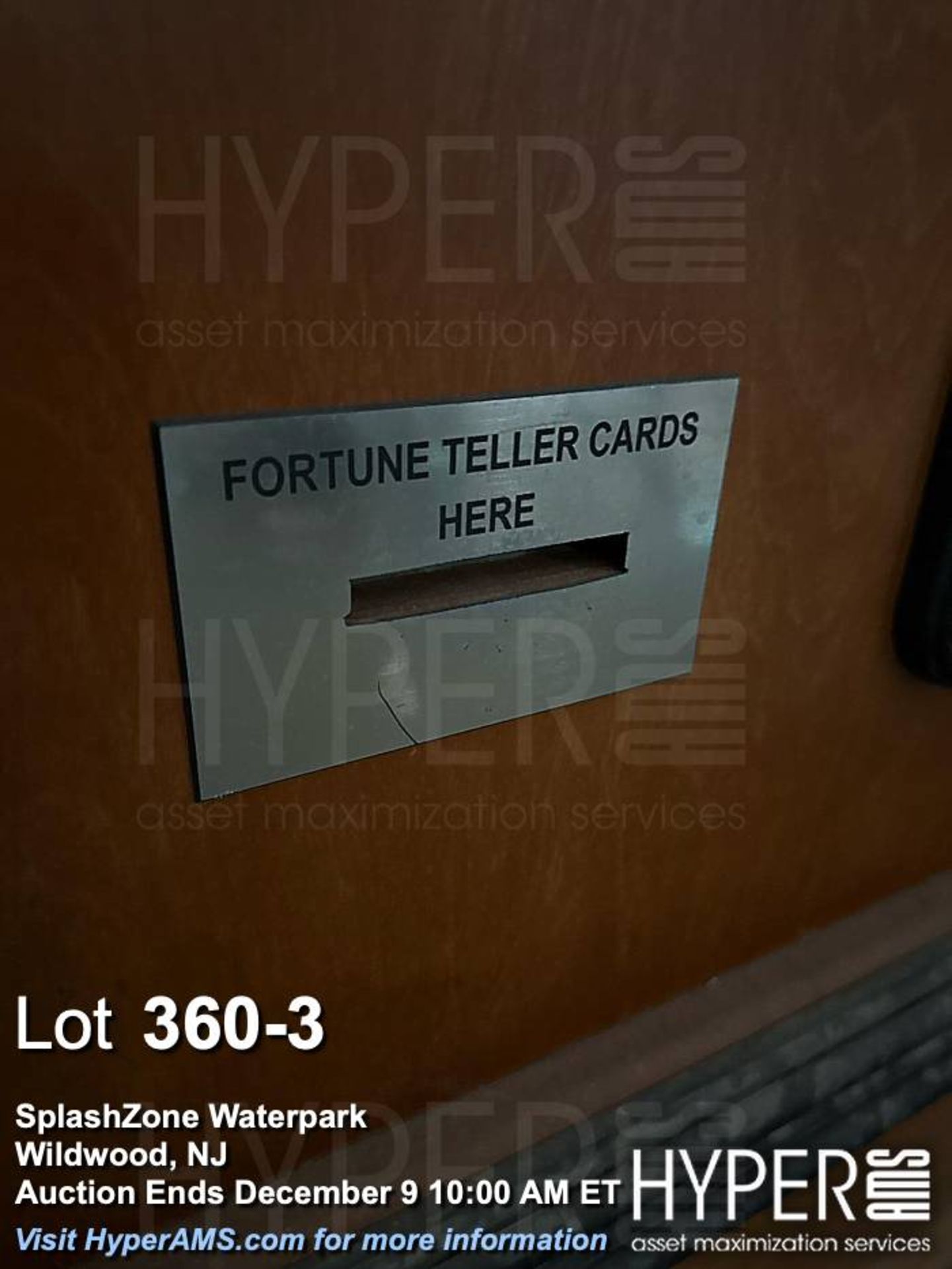 Zoltar Fortune Teller Machine, Animatronic Figure, Card Dispenser - Image 3 of 6