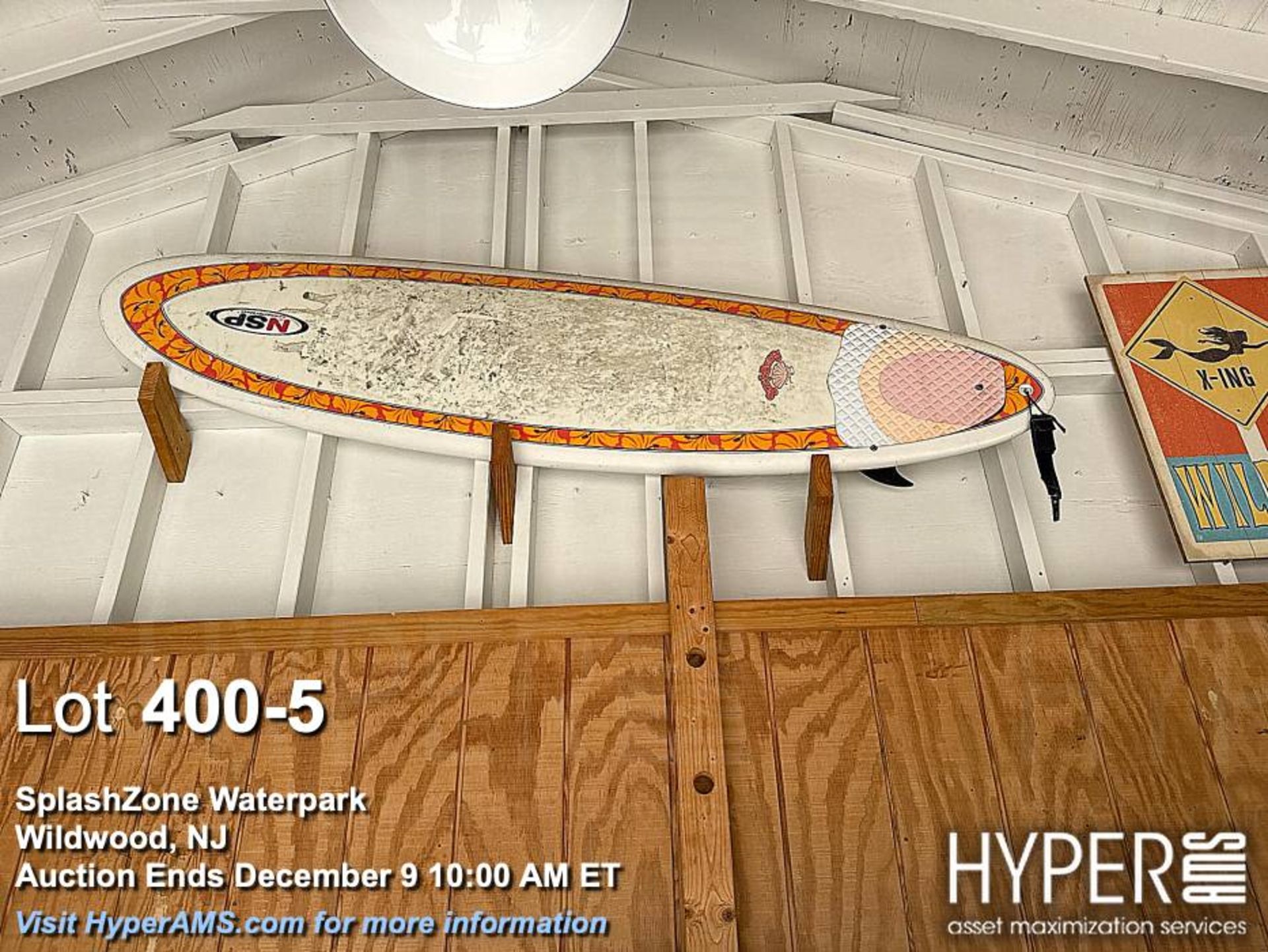 Misc Outdoor furniture with approximately 20 lounges and Longboard and Fyasko Shortboards with Uniqu - Image 5 of 7