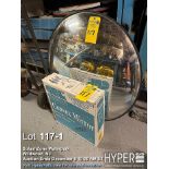 Lot (2) convex mirrors