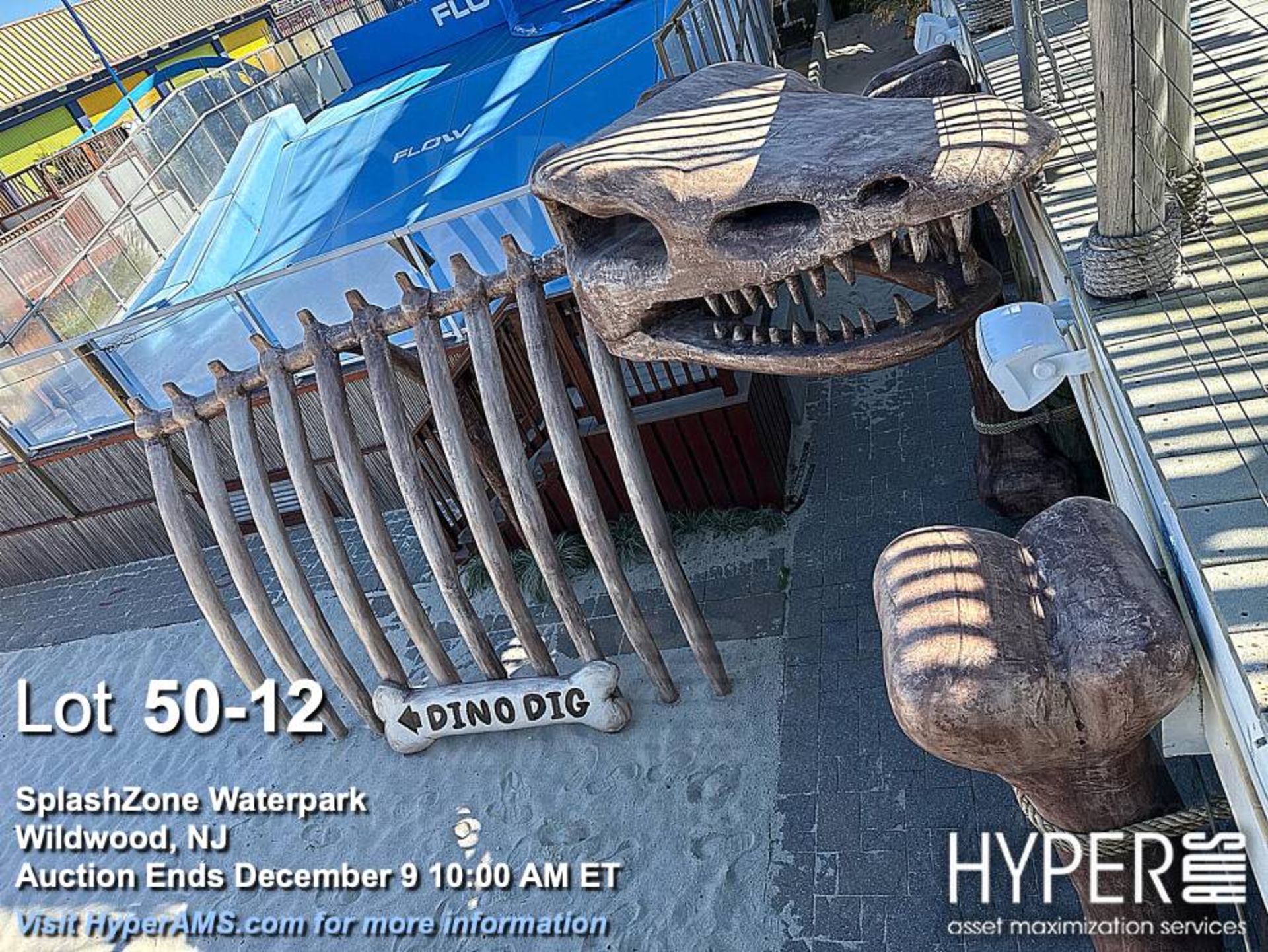 "Dino-Dig" dinosaur bone excavation attraction - Image 12 of 16