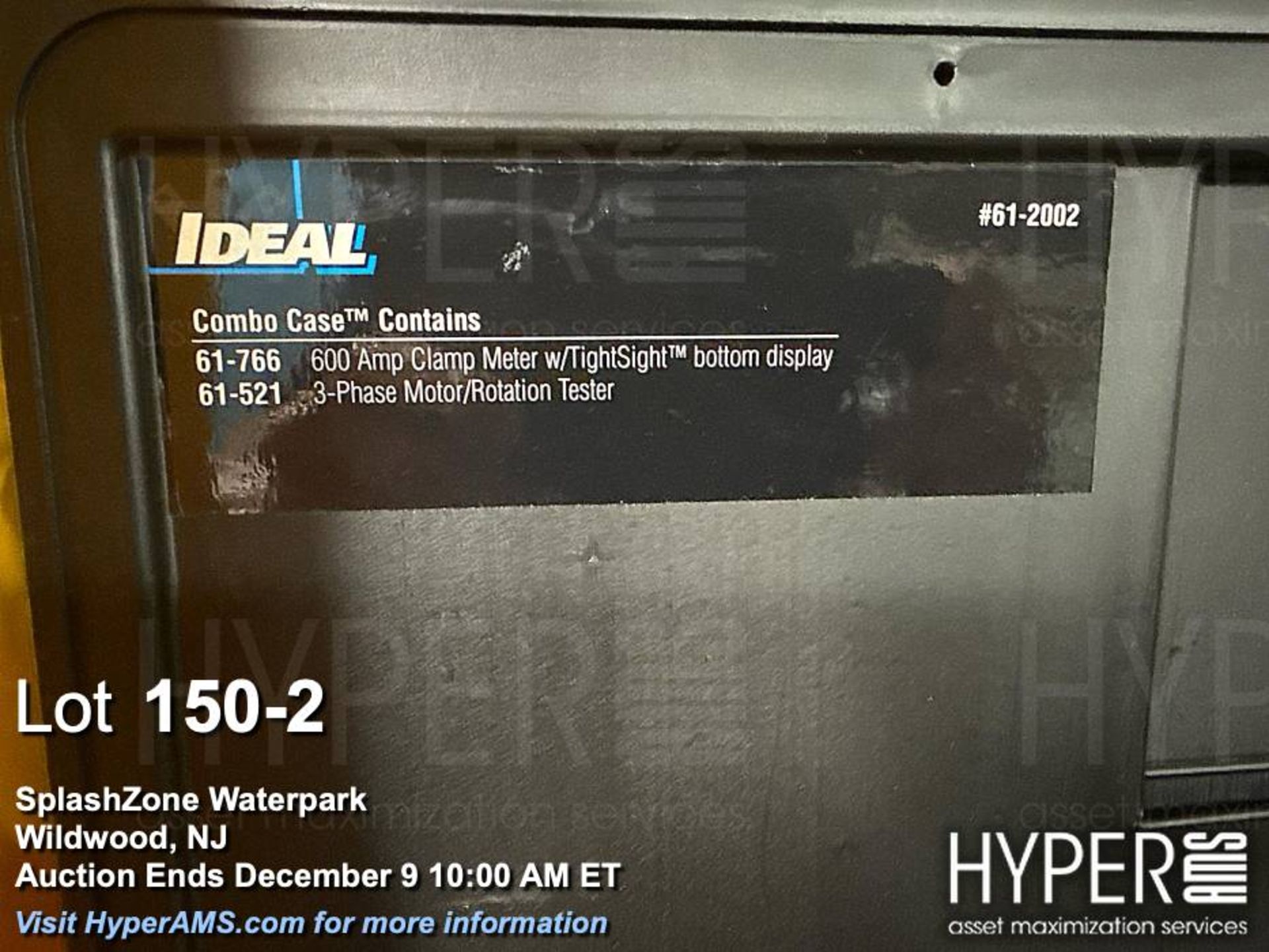 IDEAL Combo Case 61-756 Clamp Meter & 61-521 Rotation Tester - Image 2 of 2