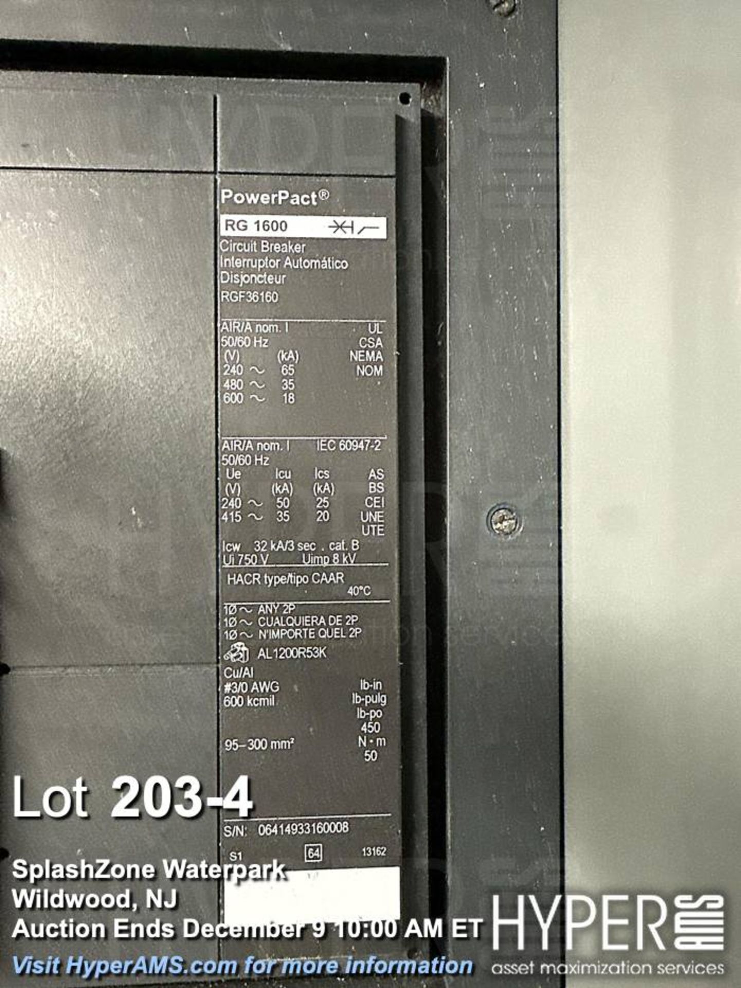 Lot of Electrical Switch Gear as pictured including: Square D Model 6 Motor Control Center, 500 kVA, - Image 4 of 14