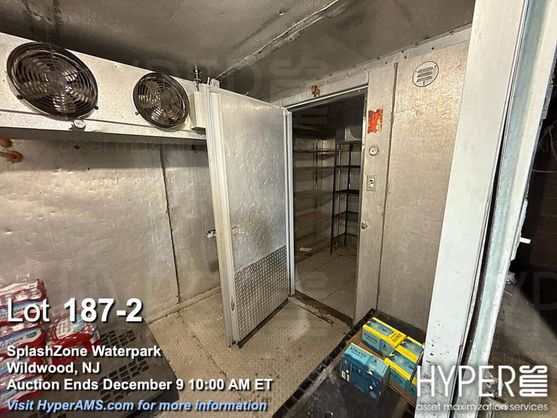 Arctic Walk-In Cooler/ with freezer section, overall 14â€™x8â€™x90â€h, freezer 5â€™x8â€™ - Image 2 of 7