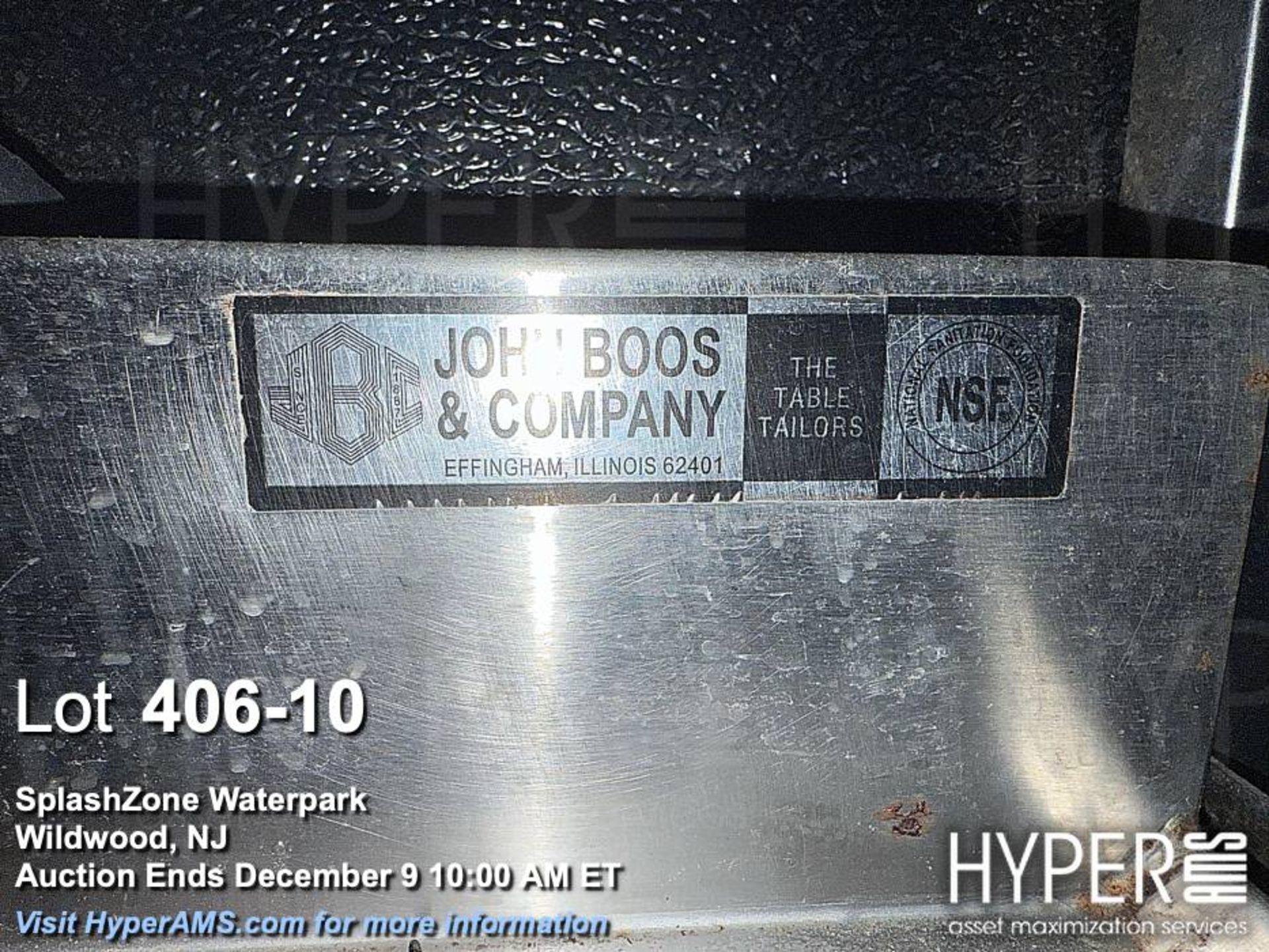 Lot bar sink combination: Supreme Metal & John Boos Commercial Stainless Steel Sink Units, NSF Certi - Image 10 of 12