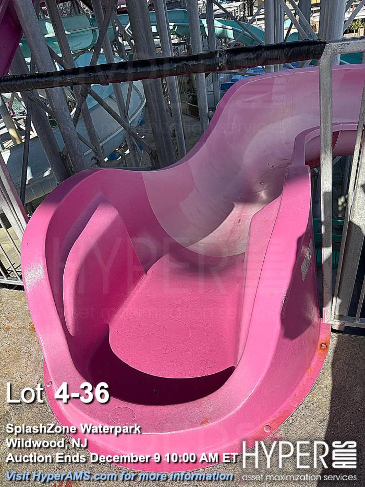 WhiteWater West Industries Slide attraction with (6) slides including "B" and "C" towers, bridges, w - Image 36 of 60