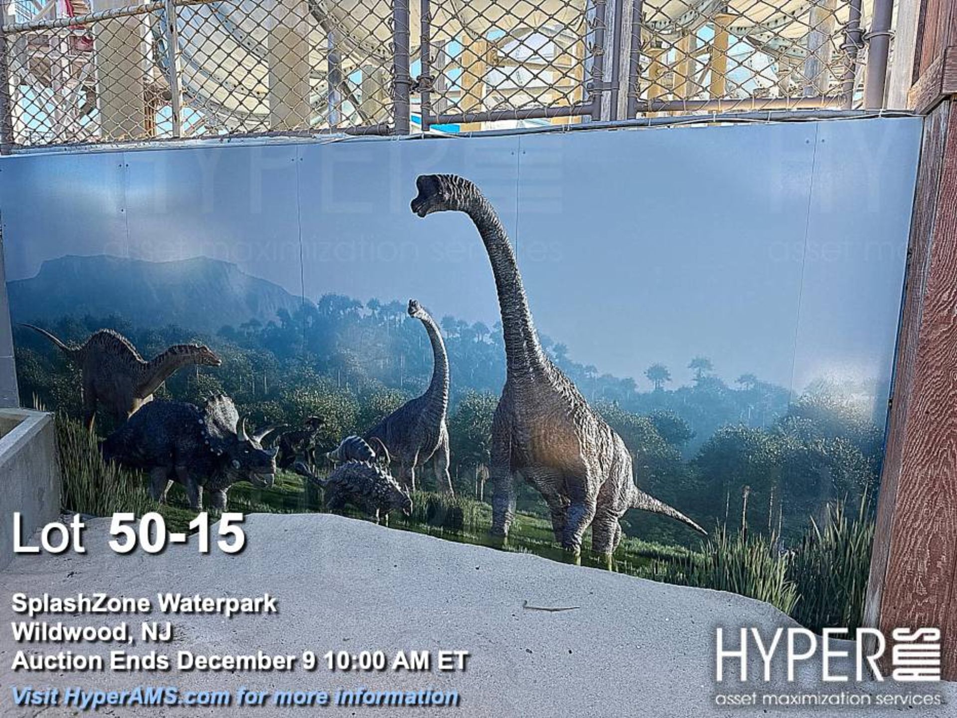 "Dino-Dig" dinosaur bone excavation attraction - Image 15 of 16