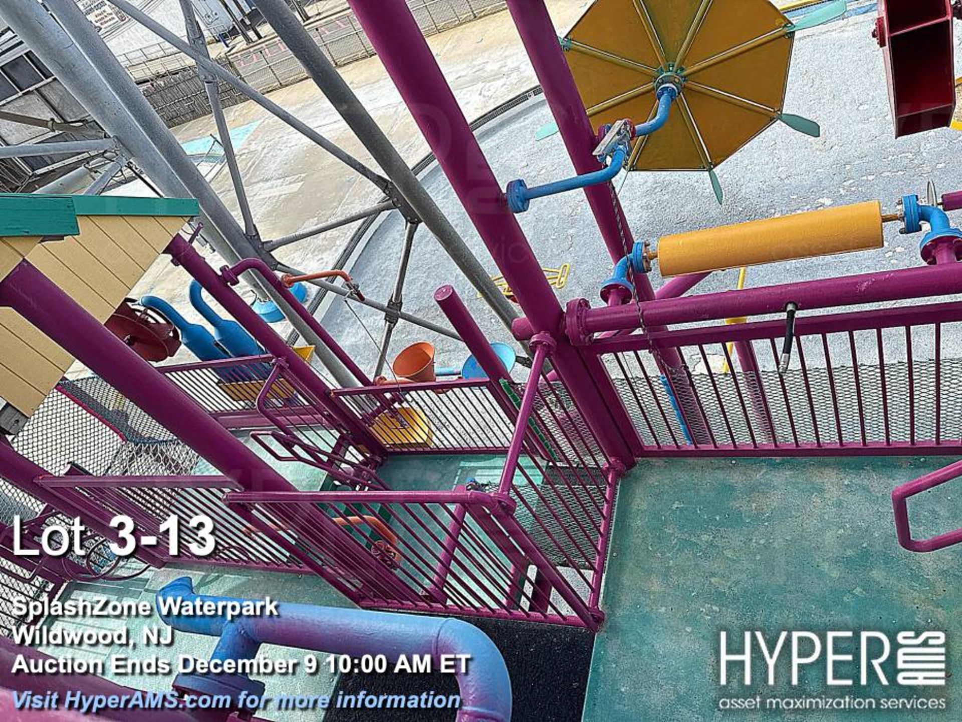 SCS Interactive Discovery Island stand-alone attraction with 1000 gallon dump-bucket, water cannons, - Image 13 of 19