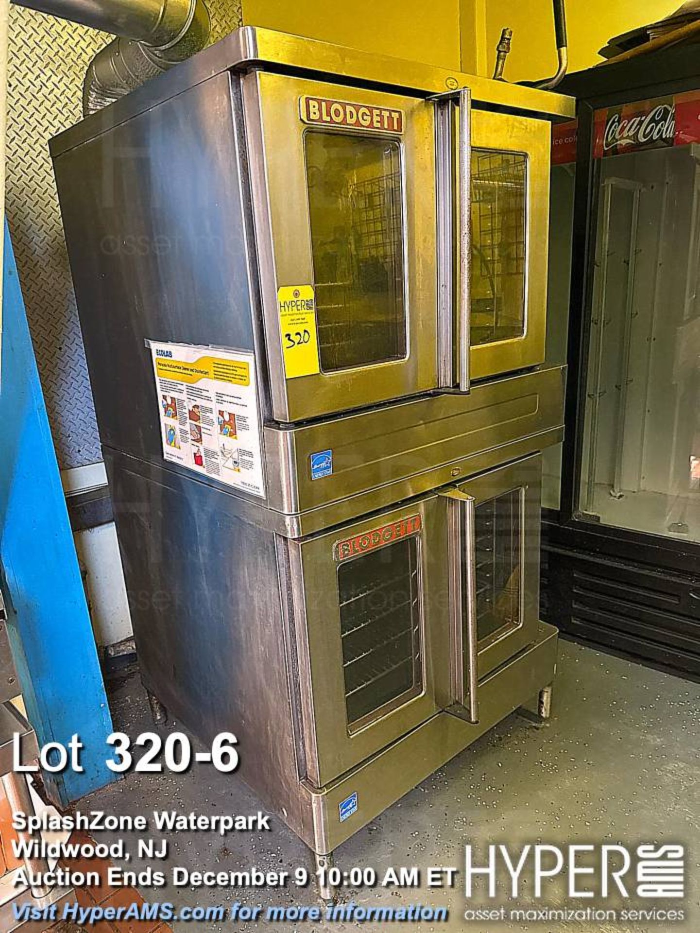 Blodgett BDO-100-G-ES Commercial Gas Convection Oven, Double Stack - Image 6 of 6