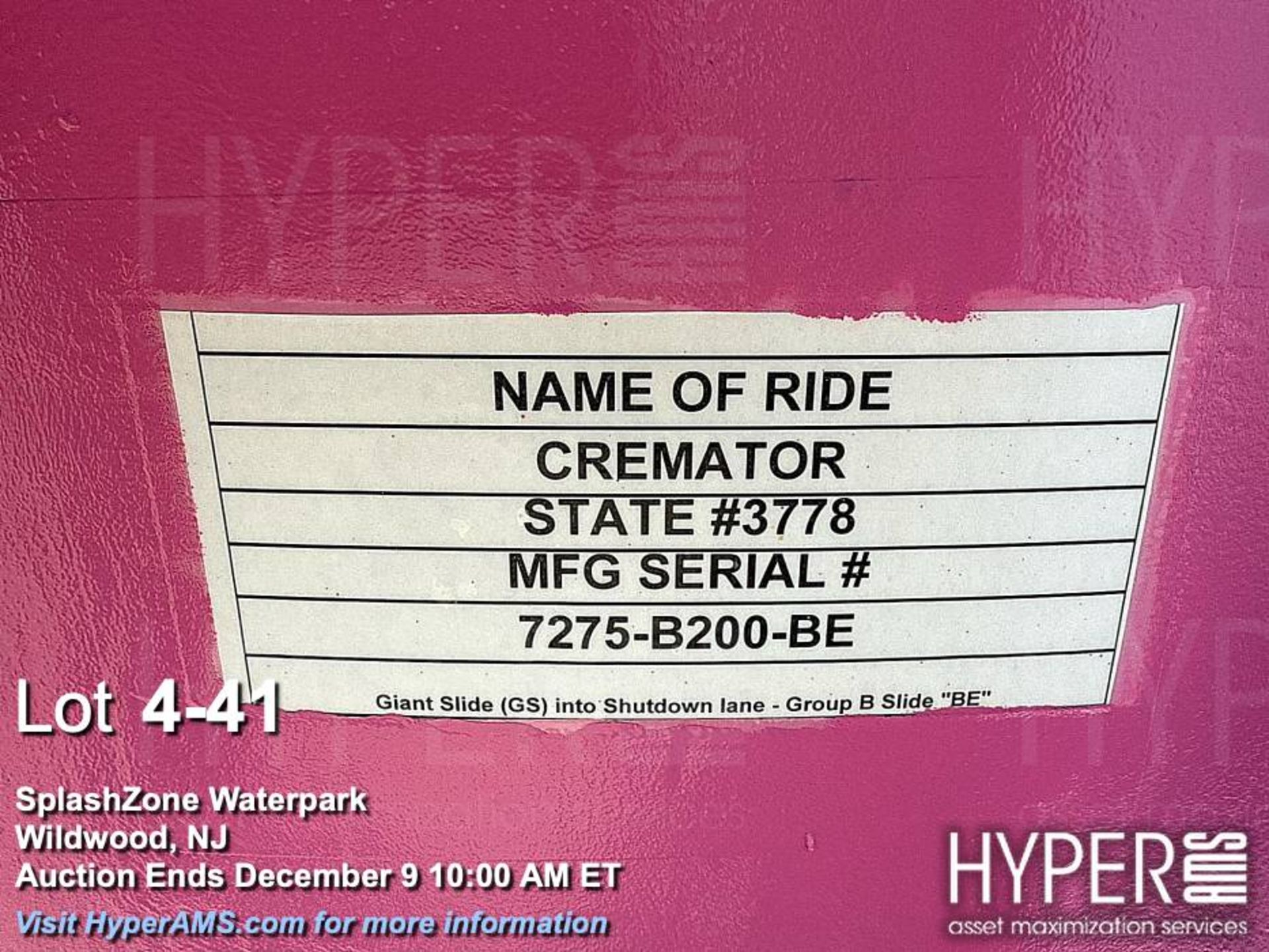 WhiteWater West Industries Slide attraction with (6) slides including "B" and "C" towers, bridges, w - Image 41 of 60