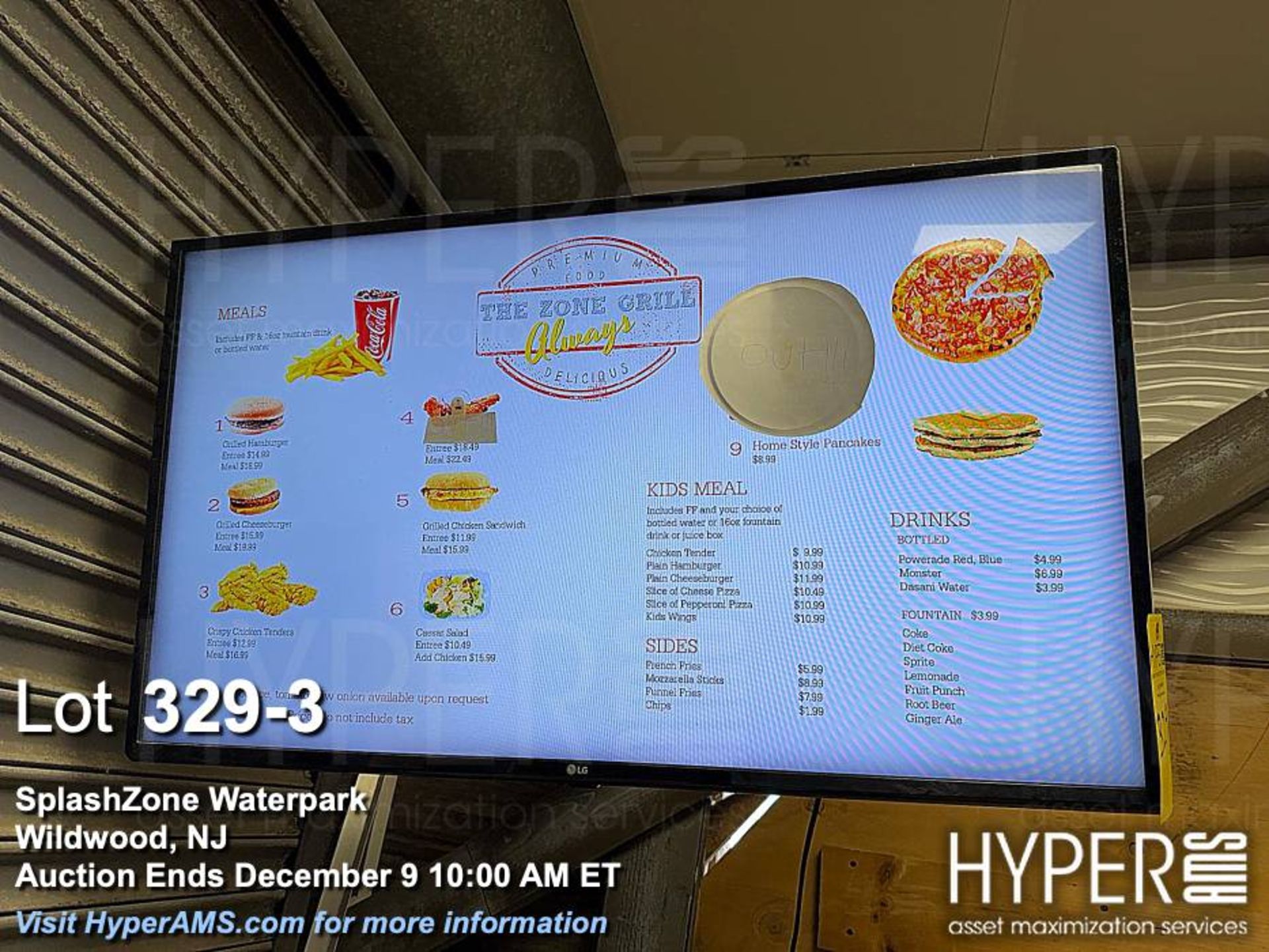 Lot (2) Flat screen TVs - Image 3 of 4