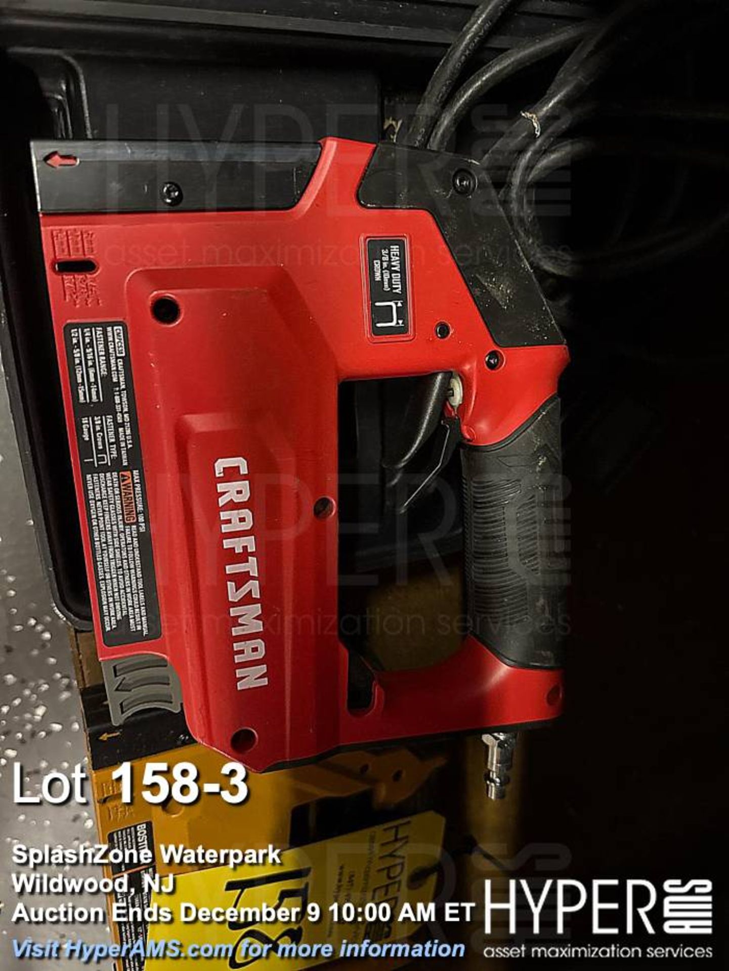 Lot of Craftsman CMPCS38 & Bostitch BTFP71875 Pneumatic Staple Guns - Image 3 of 6