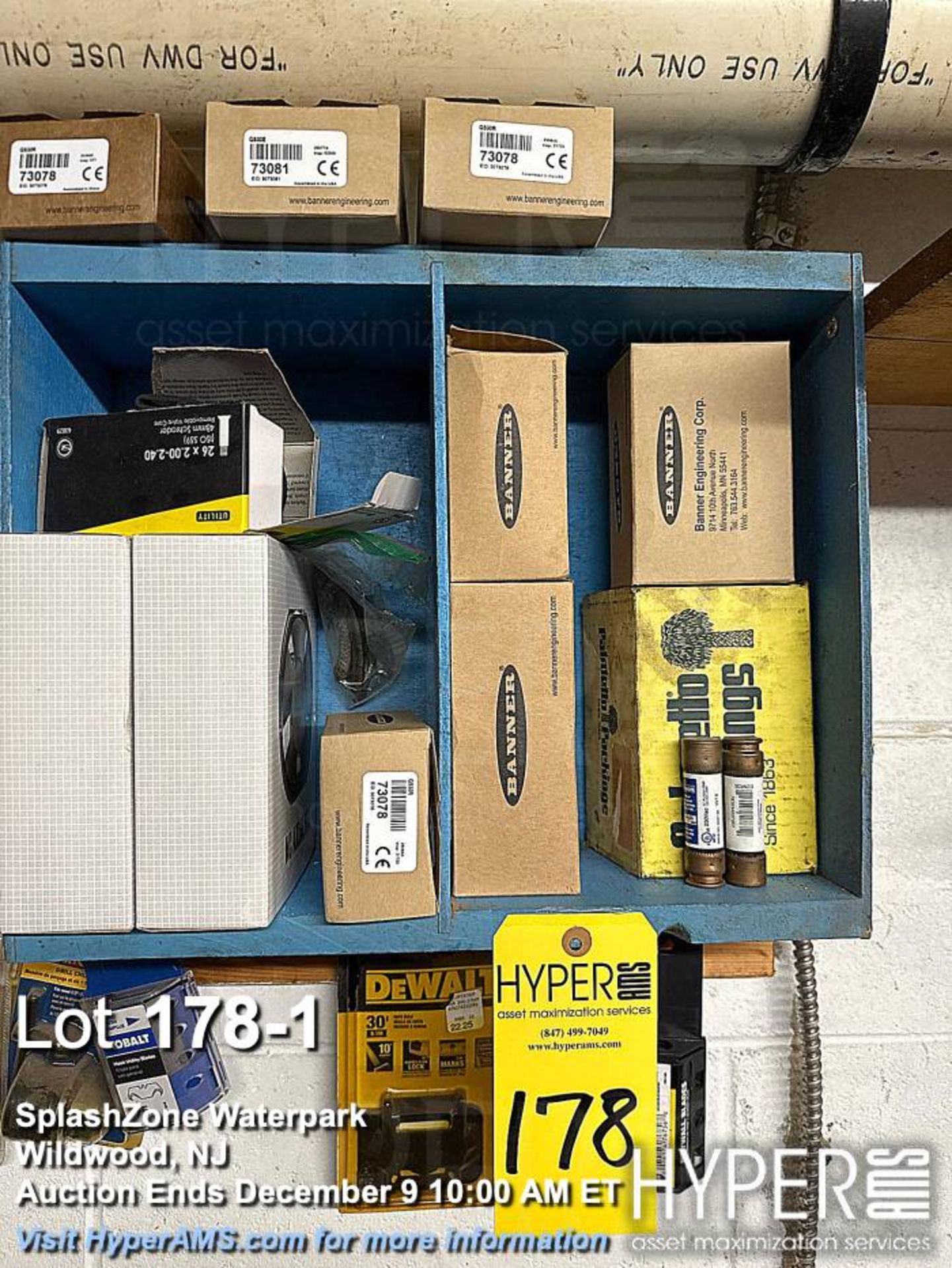 Lot Banner Engineering QS18VN6LV Photoelectric Sensor, CE Certified