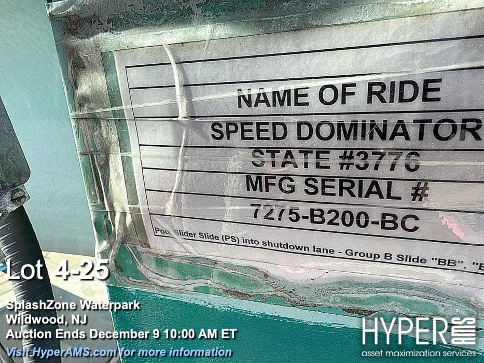 WhiteWater West Industries Slide attraction with (6) slides including "B" and "C" towers, bridges, w - Image 25 of 60