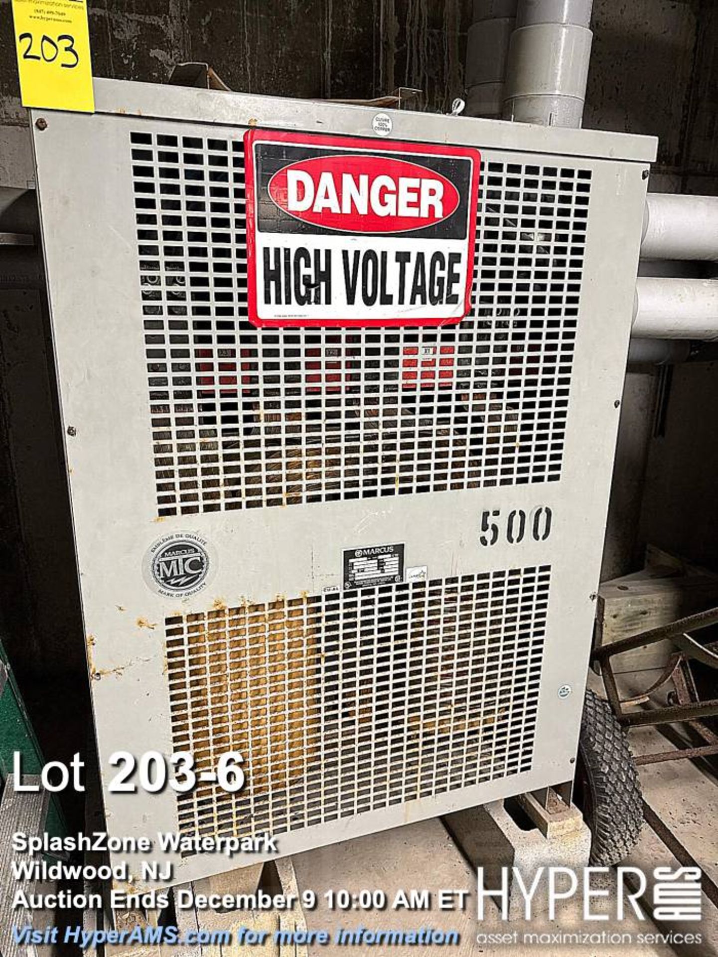 Lot of Electrical Switch Gear as pictured including: Square D Model 6 Motor Control Center, 500 kVA, - Image 6 of 14