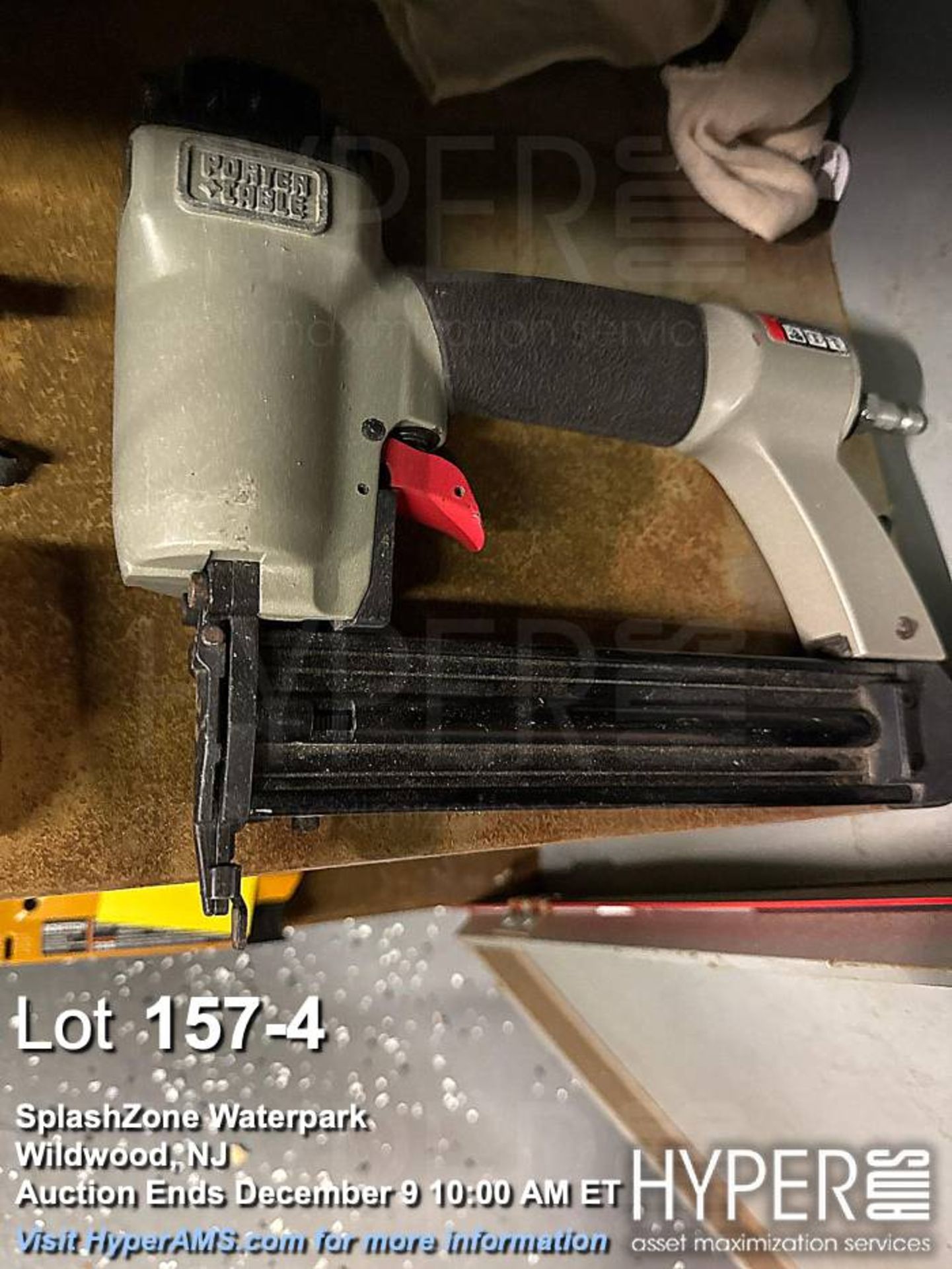 Lot of (3) nailers: Porter Cable BN125A, Craftsman, Blue Hawk Pneumatic Brad Nailers, 18 Ga - Image 4 of 5