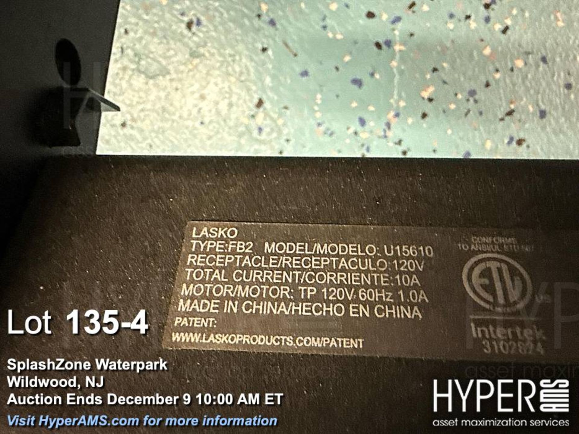 Lot of (4) Utilitech AM04, Shop-Vac AM425, Lasko USF610 Industrial Air Movers - Image 4 of 6