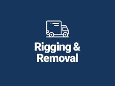 Removal, Rigging and Shipping