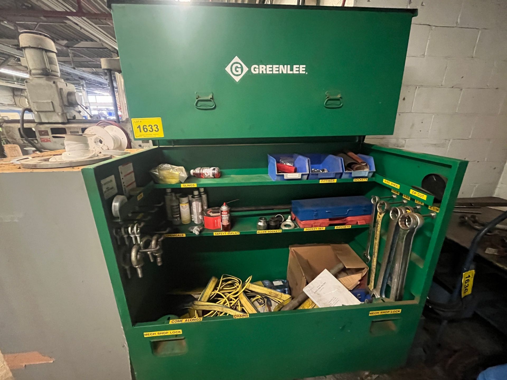 Greenlee Rigging Box GREENLEE JOB BOX W/ CONTENTS
