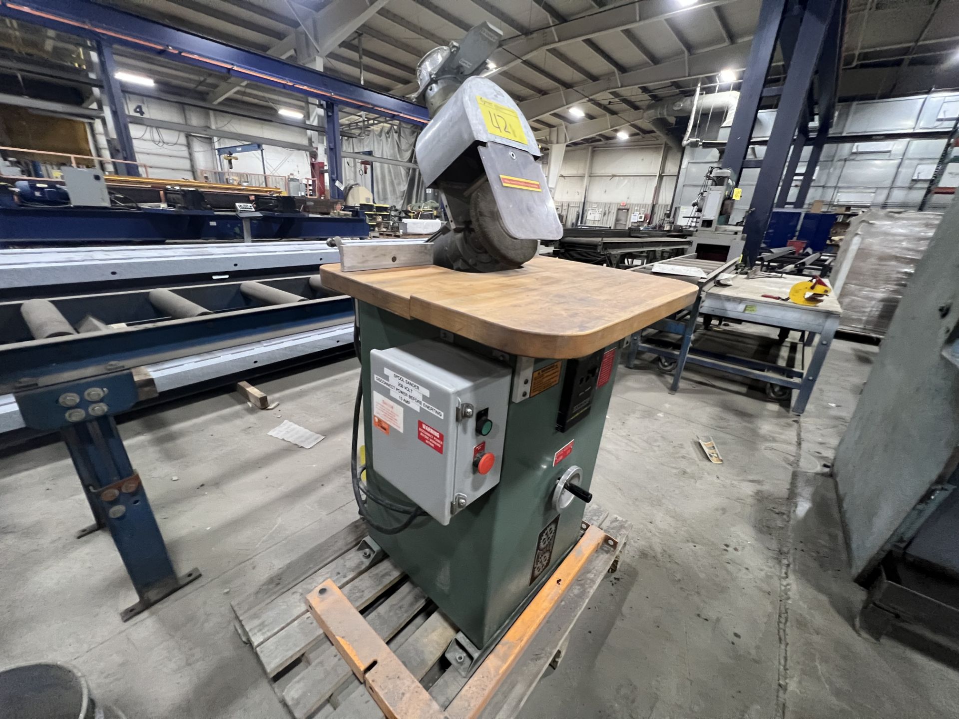 Spool Sander CRIYCG NACGUBERT CRIYCG 255 SPOOL SANDER, S/N 111792 (LOCATED AT 30 ...