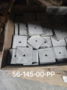 LOT OF APPROX. (1,800) POST MOUNT BLOCK STAINLESS STEEL PARTS, $10,008 ORIGINAL COST (LOCATED IN