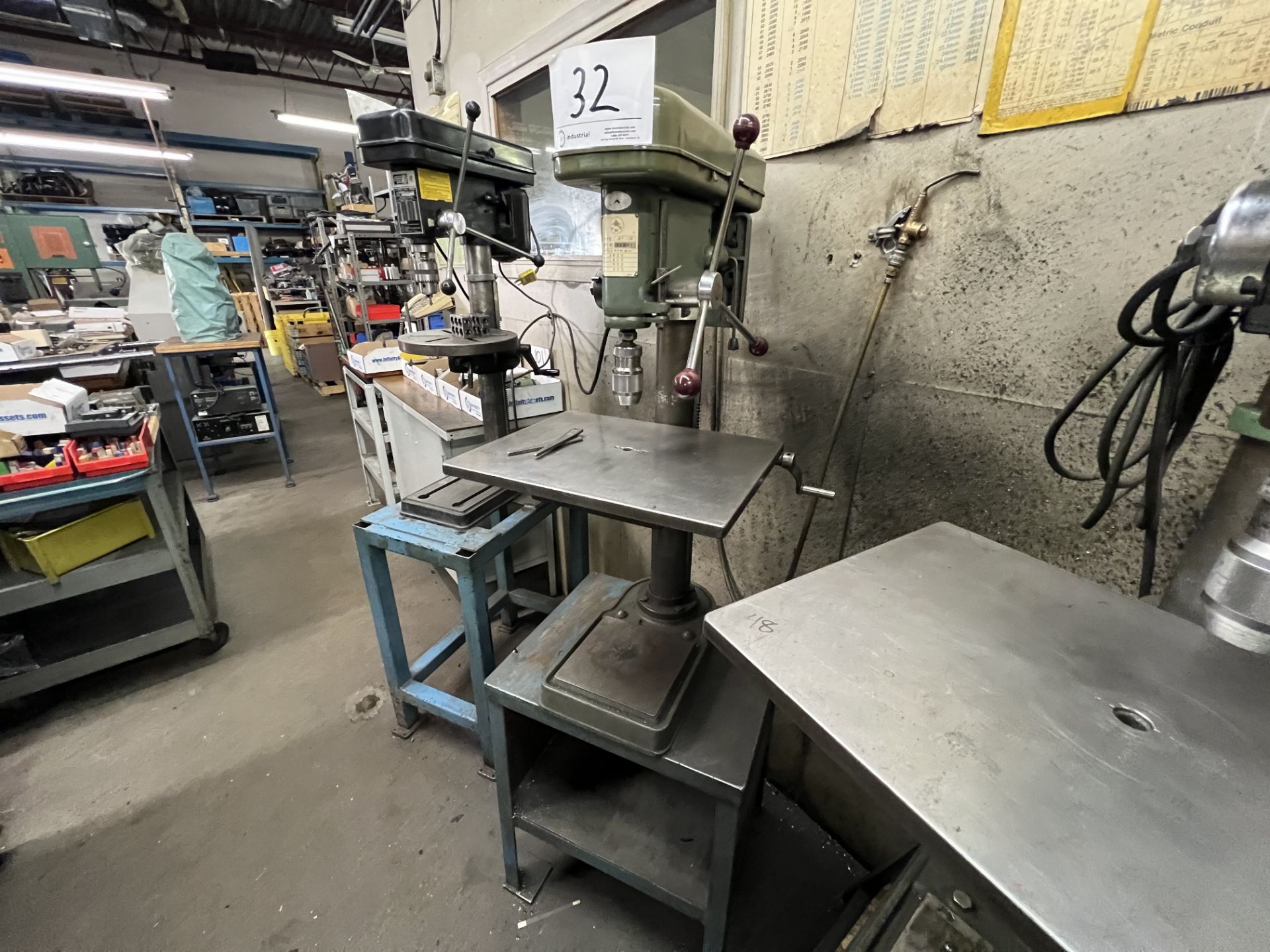 Jet Boring Machine JET 13A DRILLING MACHINE, 500 TO 2,800 RPM W/ STAND (RIGGING FEE $95)