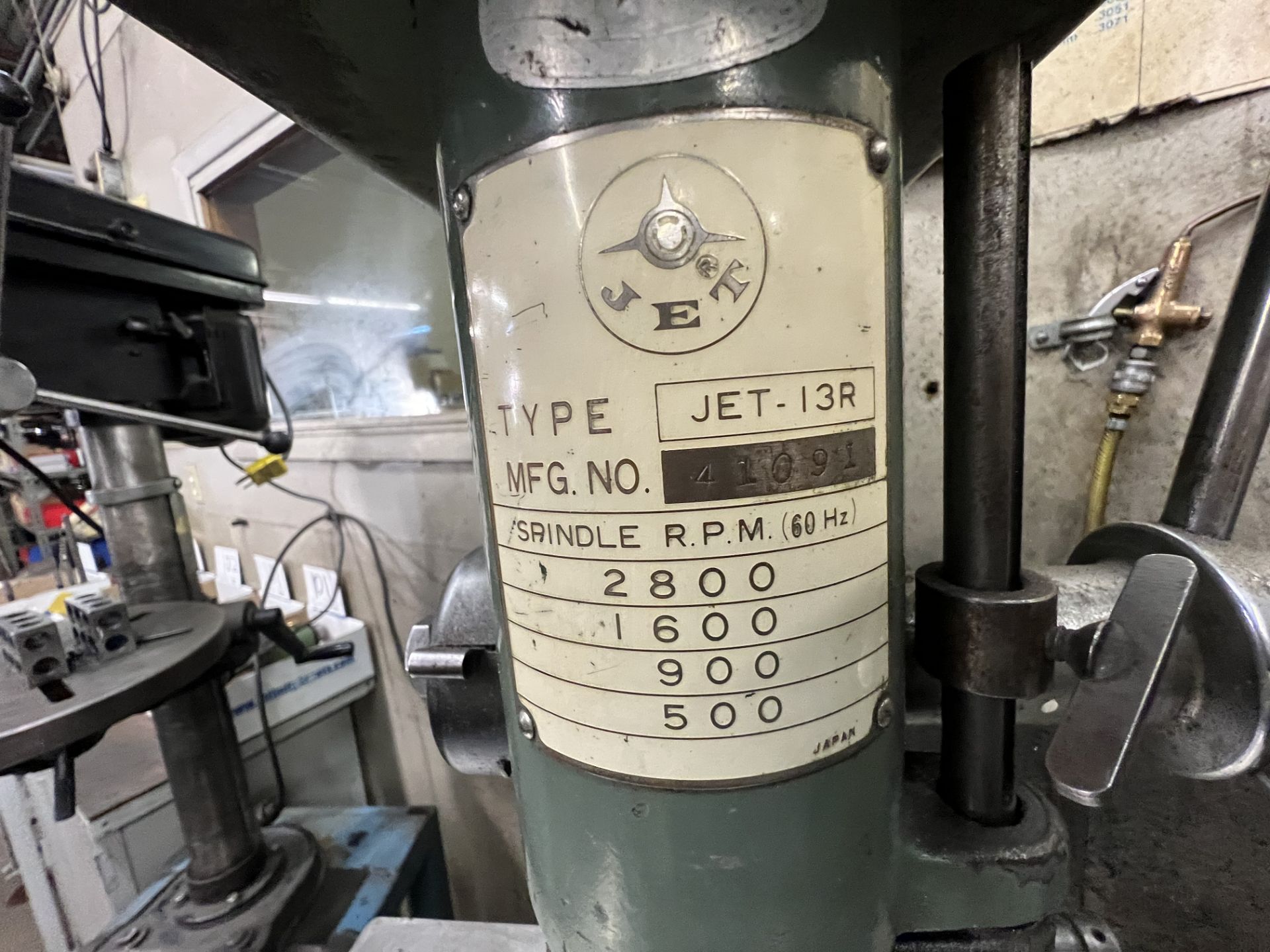 Jet Boring Machine JET 13A DRILLING MACHINE, 500 TO 2,800 RPM W/ STAND (RIGGING FEE $95)