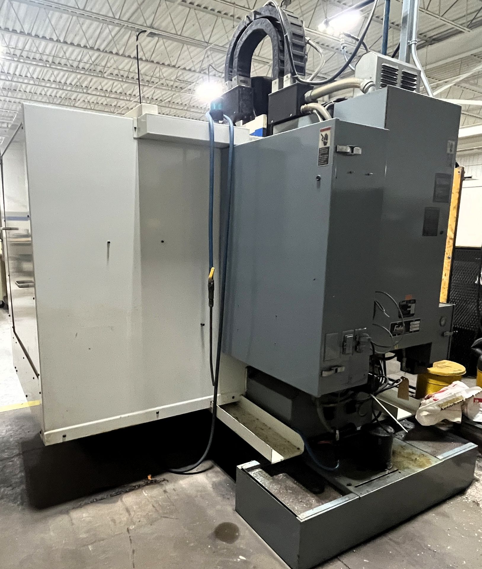FADAL MODEL 906-1 VMC4020 CNC VERTICAL MACHINING CENTER, FADAL CNC 32MP ...