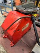 GULLCO TS1A-5 WELDING POSITIONER, 12" CHUCK, S/N 705343, 115V