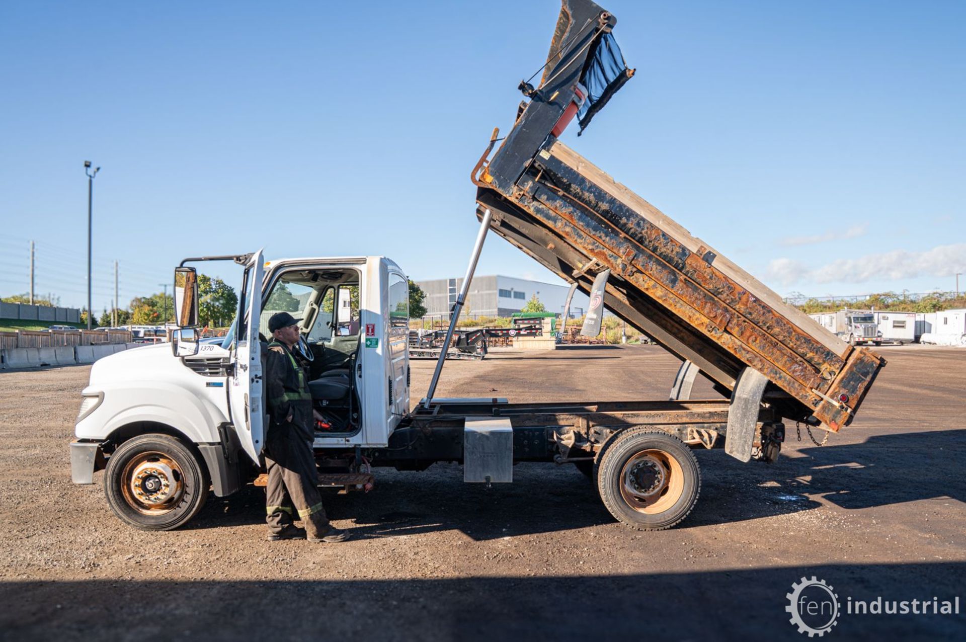 2012 INTERNATIONAL TERRASTAR SFA 4X2 DUMP TRUCK, VIN# 1HTJSSKKXDH152371 ...