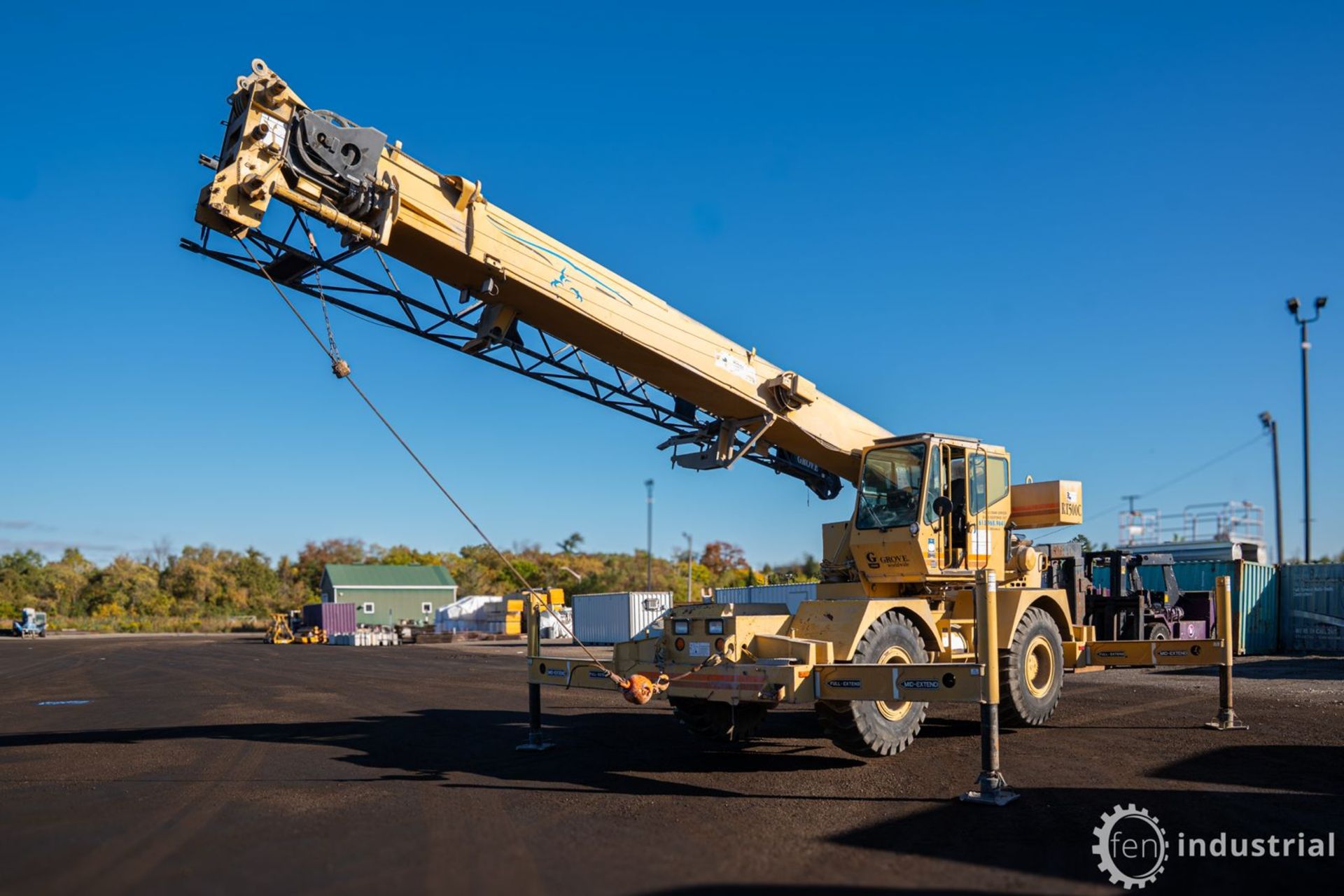GROVE RT500C ROUGH-TERRAIN CRANE, 35-TON CAP., BOOM LENGTH 30’ – 90 ...