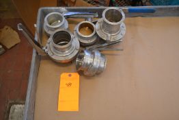 3" S/S BUTTERFLY VALVES