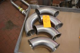 4" 90 DEGREE CLAMP ELBOWS B2CMP