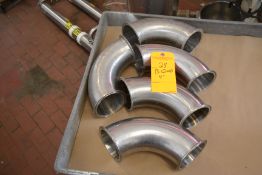 4" 90 DEGREE CLAMP ELBOWS B2CMP